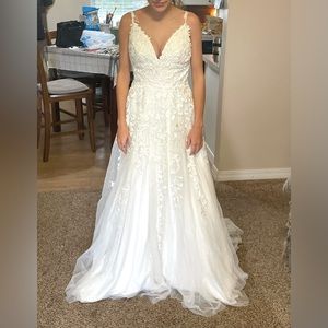 White Sherri Hill Dress